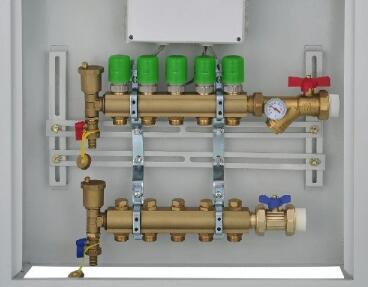 地暖分水器都需要安装什么配件?