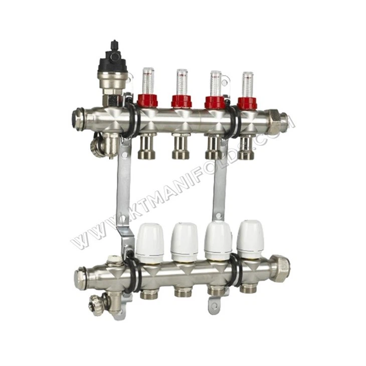 Underfloor Heating Manifold Adjustment
